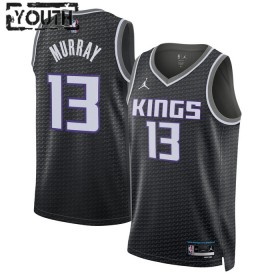 Sacramento Kings Trikot Keegan Murray 13 Jordan 2022-23 Statement Edition Schwarz Swingman - Kinder